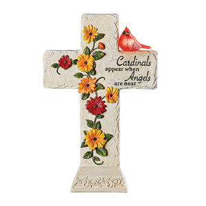 Statue de jardin en polyrésine, Statue de jardin de <span class=keywords><strong>croix</strong></span> commémorative <span class=keywords><strong>cardinale</strong></span> solaire - Product Image 2