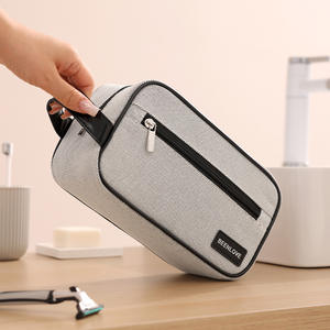 Trousse de toilette rectangulaire Beenlove en polyester grande capacité pour homme - Product Image 2