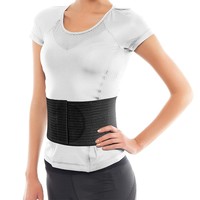 Medizinischer Unisex-Bauchbruchstützgürtel mit Nabelriemen, Leistenbandage aus Polyester-Material zur Bauchunterstützung und -stabilisierung