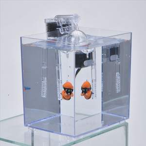 YEE アクリル製 ベタ用 2ガロン容量 デスクトップ エコ 小型水槽 卸売供給用 - Product Image 3