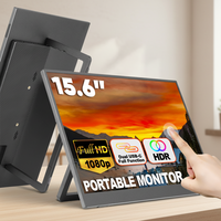 15.6 pouces 1920*1080P IPS LCD écran Portable USB moniteur pas cher écran tactile pliant pour ordinateur portable nouveau produit