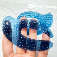 Parches de Hidrogel de Colágeno Azul Cristalino con Forma de Alas de Mariposa, Marca Privada OEM, Desinflamatorios, Calmantes, Reafirmantes, para Ojeras, Veganos