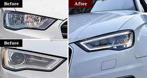 Faros Delanteros A3 para <span class=keywords><strong>AUDI</strong></span> A3 S3 <span class=keywords><strong>RS3</strong></span> 2013-<span class=keywords><strong>2016</strong></span>, Lámpara Delantera Enchufar y Usar, Lámpara Delantera LED para Automóvil, Piezas para Automóvil <span class=keywords><strong>Audi</strong></span> A3 - Product Image 6