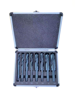 Suborui <span class=keywords><strong>1</strong></span>/<span class=keywords><strong>2</strong></span> giảm Shank Oxit Đen Kim Loại Lớn khoan Bit Set - Product Image 1