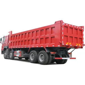 Terbesar Di Cina dan Toko Grosir Harga Yang Paling Menguntungkan 351-450 HP HOWO Truk (8X4 Truk Dump) 50 Ton Dump Truck Harga