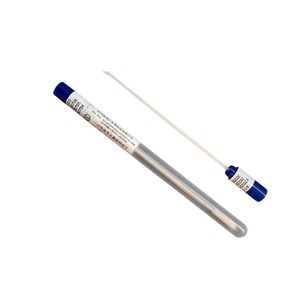Sterile Flocked Throat Swab 3-Fold ABS Medical Diagnostic Test Kit For Influenza A B Chlamydia Mycoplasma Detection - Product Image 1
