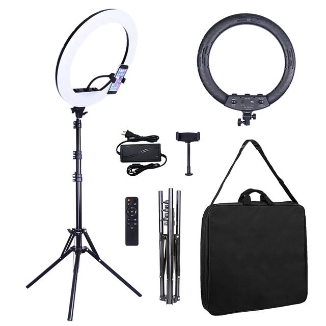 Selfie Ring Light with Stand,Hot Selling  Ring Light Kit 21 Inch Dimmable LED Ring Light, Light Stand