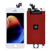 Pengganti layar tampilan LCD ponsel, untuk iPhone 5 5G ponsel LCD layar sentuh untuk iPhone 5 5S 5C