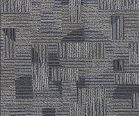 Teppichmuster Quadratische Matte PVC Selbstklebende Gestreifte Vinyl-Fliesen Wasserdichter Bodenbelag für Büro und Zuhause 1,8mm Dick Hergestellt in China