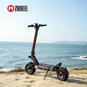 Scooter Eléctrico Deportivo de 11 Pulgadas para Adultos, Plegable, de Dos Ruedas, con Autonomía de 80 KM, Frenos de Disco, Resistente al Agua - Product Image 4