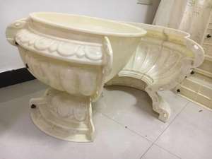 แม่พิมพ์กระถางต้นไม้คอนกรีตพลาสติกสำหรับสวน - Product Image 4