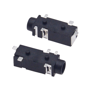 PJ-328 ช่องเสียบแจ็คเสียง 3.5 มม., แบบติดตั้ง SMT 5 พิน, ตัวเชื่อมต่อแบบตัวเมียเปลือกพลาสติกทนอุณหภูมิ - Product Image 4