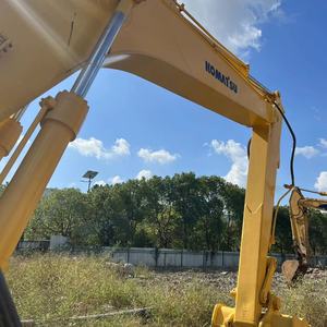 Excavadora de cadenas Komatsu PC120-6, miniexcavadora hidráulica amarilla de 12 toneladas para construcción - Product Image 2