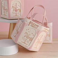 Boîte cadeau personnalisée pour la Saint-Valentin, mariage, emballage de fête, boîte carrée recyclable, fermeture magnétique, boîte en papier