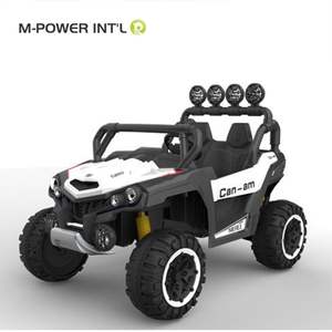 Lisanslı <span class=keywords><strong>2</strong></span>.4G RC çocuklar için elektrikli araba/12 V pil çift motorlu iki koltuk binmek araba çocuklar için - Product Image 5