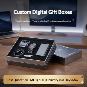 Custom <b>White</b> Cardboard Rigid <b>Gift</b> <b>Boxes</b> with Gold Foil Stamping, Factory Direct Small Batch Fast Prototyping - Product Image 4