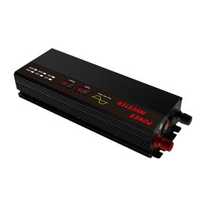 Inversor de potencia de 1000W, 1600W, 2000W, 12V, 24V, inversor de onda sinusoidal pura de 4000 vatios para electrodomésticos, pantalla digital - Product Image 3
