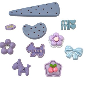 Decoraciones para Zapatos DIY, Flores de Resina Plástica, Lazos para Perros, Accesorios de Joyería para Mujer, Primavera 2026, Origen Yiwu - Product Image 5