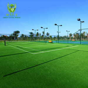 <span class=keywords><strong>Prix</strong></span> de gros OEM <span class=keywords><strong>gazon</strong></span> synthétique confortable <span class=keywords><strong>gazon</strong></span> artificiel Cricket pour le sport Badminton terrain de basket - Product Image 6