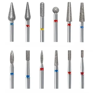 1 unidad Broca de diamante para taladro de uñas, accesorio para máquina de manicura eléctrica, para pedicura, limpieza de cutículas, fresa con eliminación de borbollas - Product Image 6