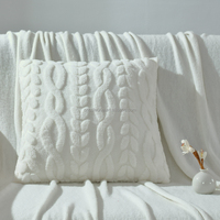 Couverture de lit matelassée d'hiver FY en velours corail, peluche douce et chaude, flanelle 100% polyester, motifs unis et rayés, pour utilisation en avion