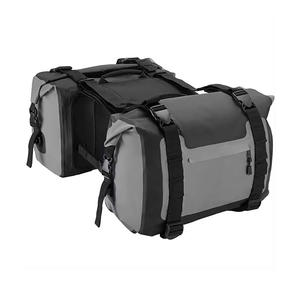 Sacs latéraux imperméables personnalisés pour moto Sacs de selle en PVC de grande capacité avec fermeture éclair Sacoche de réservoir à la mode Sacoches de cavalier - Product Image 5