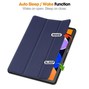 Flip Soft TPU Leather Stand Holder Tablet Cover Case avec porte-stylo Étui de protection pour <span class=keywords><strong>Lenovo</strong></span> Tab Idea 11 TB336ZU TB336FU - Product Image 2