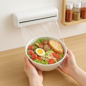 Rouleau de Film plastique biodégradable de haute qualité en PVC de qualité alimentaire pour supermarché - Product Image 1