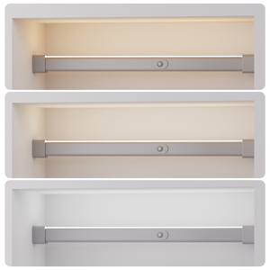 Lumières <span class=keywords><strong>LED</strong></span> pour <span class=keywords><strong>placard</strong></span>, modernes, écologiques, en aluminium, à détecteur de mouvement PIR <span class=keywords><strong>automatique</strong></span>, à montage en surface, alimentées par batterie, haute intensité - Product Image 4