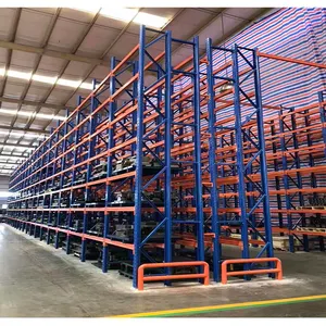 Kho Hệ Thống Kệ Heavy Duty Công Nghiệp Pallet Kệ Hệ Thống Lưu Trữ Pallet Chọn Lọc Kệ