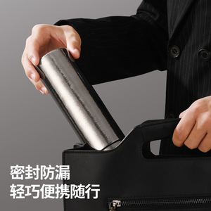 Pure Titanium Insulated Cup Tea Water Separation Antibacterial Portable Business Gift For Car Office Travel - Product Image 3