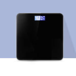 Báscula de Baño Personalizada de Diseño Delgado con Vidrio Templado, Báscula de Peso Corporal de 180 kg/396 lb - Product Image 2