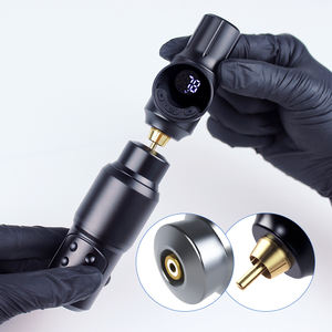 ホットセール プロ仕様 タトゥー用品 デジタル ワイヤレス タトゥーマシンキット ワイヤレス電源+カートリッジニードル付き - Product Image 5