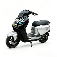 Scooter électrique 2000W, moteur haute puissance, longue autonomie, scooter électrique pour adultes, frein à disque double, suspension hydraulique, véhicule électrique pour les trajets quotidiens
