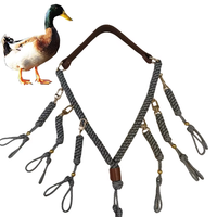 Leurres de canard chassant la nouvelle corde en nylon coloré en gros corde en nylon tissé robuste corde de chasse au canard durable de luxe