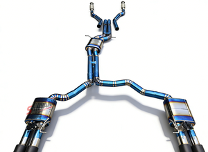 Tubos de Escape de Aleación de Titanio Personalizados de Fábrica para <span class=keywords><strong>Audi</strong></span> <span class=keywords><strong>A6</strong></span> A7 C7 C7.5 <span class=keywords><strong>C8</strong></span> 3.0T, Sistema de Escape <span class=keywords><strong>Tuning</strong></span> con Tubo Delantero - Product Image 3