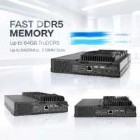 Server AI Ultra-Kompak Lenovo ThinkEdge SE100 64GB TruDDR5 Pemasangan Fleksibel