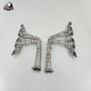 Nouveau tuyau droit <span class=keywords><strong>Hetu</strong></span> Racing pour système d'échappement Aston Martin DB9 Rapide V12 6.0L - Product Image 6