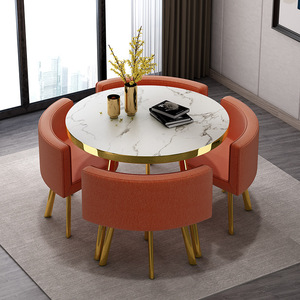 <span class=keywords><strong>Mesa</strong></span> de Negociación Moderna para Cafetería, Balcón, Oficina de Ventas, Recepción, Comedor - Product Image 4