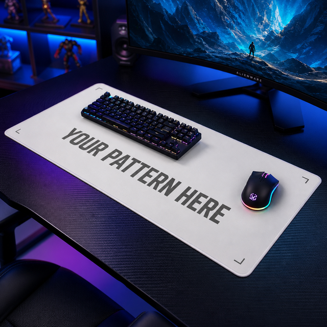 Ideskmat 90x45cm Custom Branded Logo High-density Heat Treated Mousepad for Esports Gamer