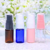 Botol Pompa Kosmetik PET 10ml 30ml Botol Plastik Mini Kosong untuk Kemasan Serum dan Lotion Perawatan Kulit