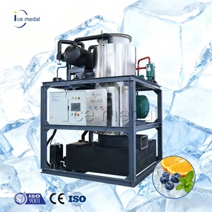 Machine à glace en tube certifiée CE, économie d'énergie, entièrement automatique, 5, 10, 20, 30 tonnes/jour, machine à glace en tube industrielle - Product Image 4