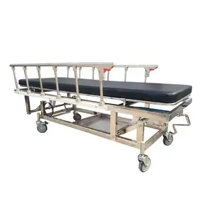 Good Quality Hospital Bed Ambulance Transport Stretcher Emergency Transfer Patient Trolley Bed