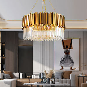 Lustres De Cristal en Cristal En Acier Inoxydable Matériel En Acier Inoxydable Moderne Plafond Bas Suspendus Globe <span class=keywords><strong>Lustre</strong></span> En Cristal - Product Image 3
