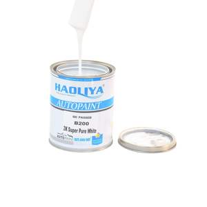 สีอะคริลิคสำหรับรถยนต์ HAOLIYA B200 2K สีขาวบริสุทธิ์พิเศษ ชนิดสเปรย์ เป็นมิตรต่อสิ่งแวดล้อม คุณภาพสูง สำหรับงานซ่อมสีรถยนต์ น้ำหนัก 13 กก. - Product Image 1