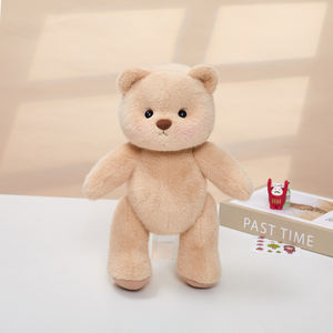 可爱30厘米抱抱娃娃莉娜泰迪熊可可粉色莉娜熊可动关节泰迪熊 - Product Image 5