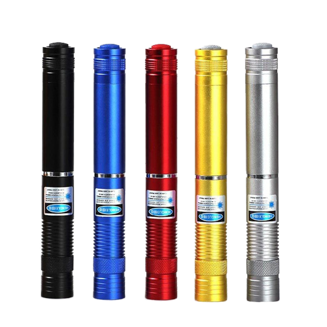 Wholesale Portable Rechargeable  450nm  Long Range  Blue Laser Pointer with Full Accessories