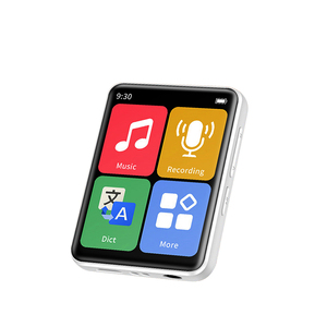 Portable HiFi Lossless MP3 Player with One-<b>Key</b> Voice Recording & Noise Reduction for Student Lecture Business Meeting Interview - Product Image 1