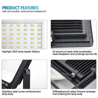 Projecteur Led antidéflagrante, 10000 Lumens, 400w, extérieur, 2 pièces