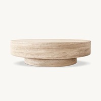 Table basse moderne de luxe Wabi Sabi pour salon, meubles de maison, table basse rustique en pierre naturelle travertin